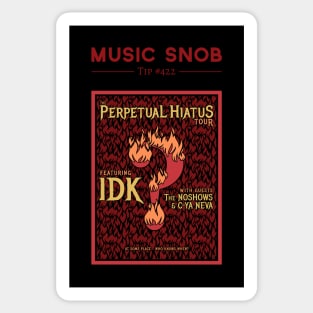 Metal's Perpetual Hiatus Tour Sticker